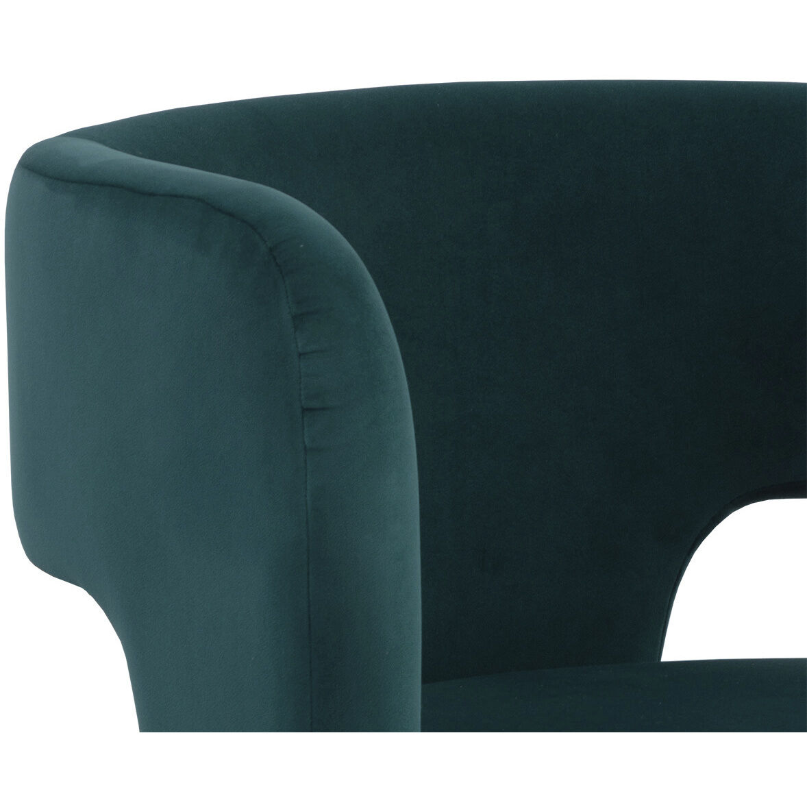 Isidore Meg Teal Lounge Chair